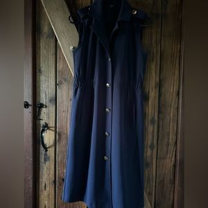 Tahari Navy Dress size XS
